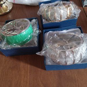 Women's Porcelain Cuff Bracelet TRIO